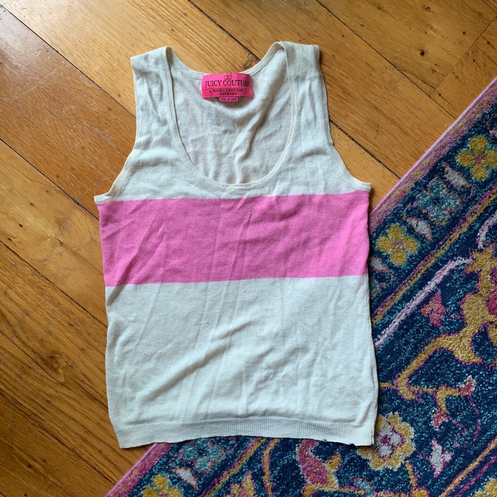 Juicy Couture sweater tank